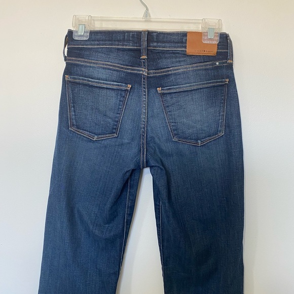 Lucky Brand Brooke Crop Dark Wash Jeans - Picture 9 of 10